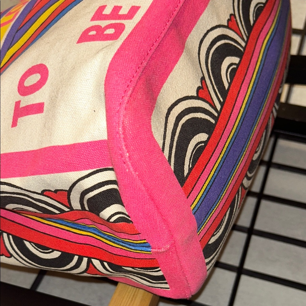 Brighton Multicolor Circular Pattern Tote - image 4